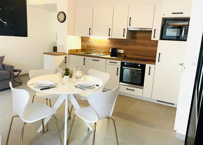 Le Quartz Tresum In A Modern Near The Garage Included *